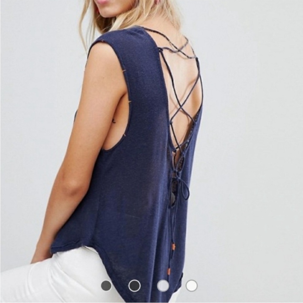 EUC Free People Love Birds Embroidered Top Small - Picture 3 of 11